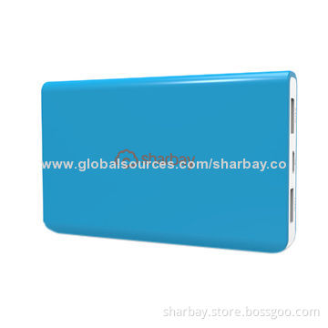 6,000mAh power supplier for mobile phones, with double USB ports, 5V/2.1A, FCC, CE & RoHS marksNew